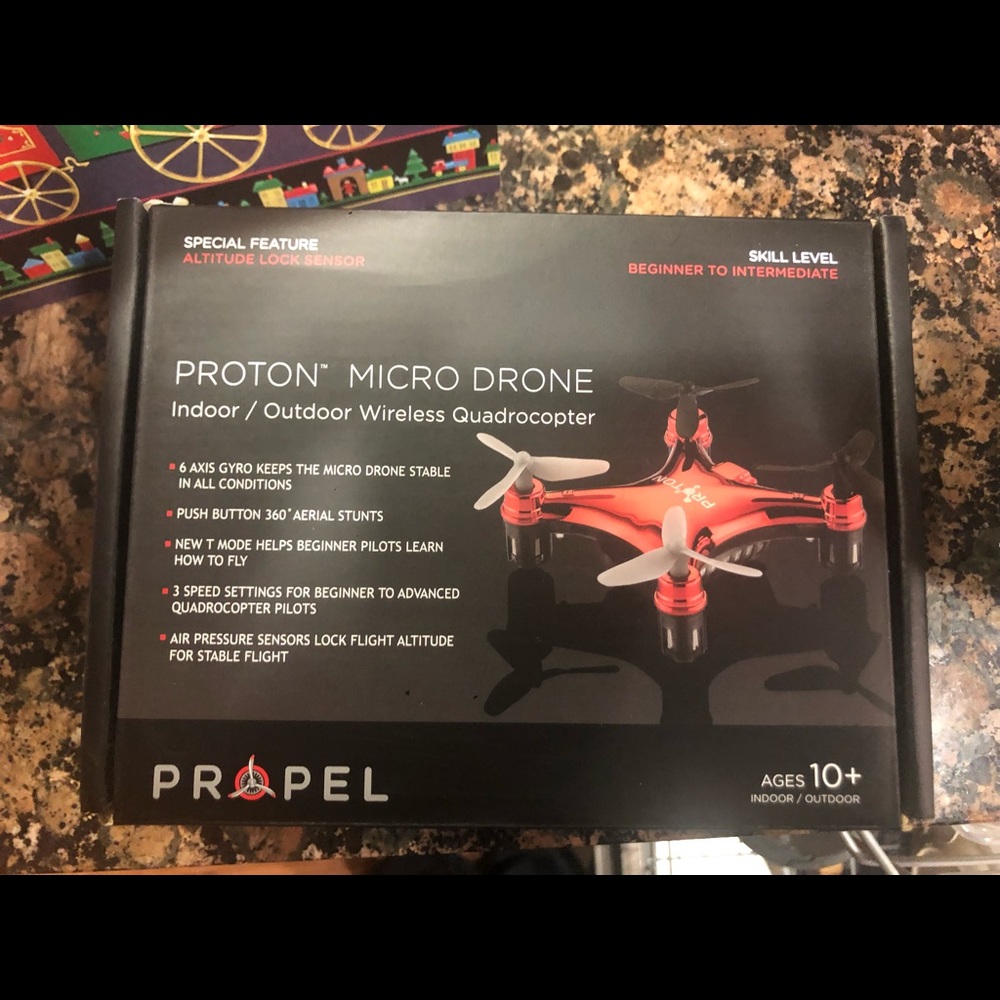 Four drones/helicopter fliers. Perfect Christmas gifts